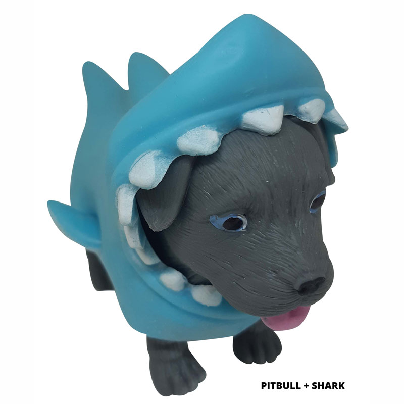 Just Toys Dress Your Puppies Pitbull & Shark