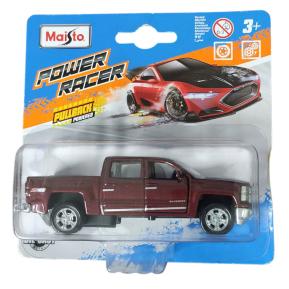 Maisto Fresh Metal Αυτοκινητάκια Pull Back Maisto Power Racer Chevrolet Silverado 2014 1:43