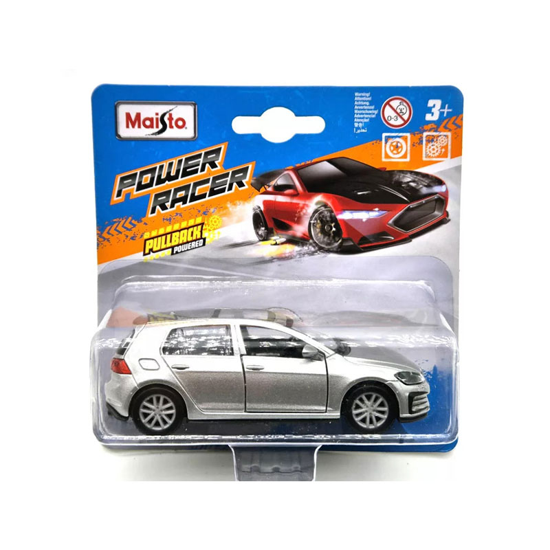 Maisto Fresh Metal Αυτοκινητάκια Pull Back Maisto Power Racer Volkswagen Golf GTI 1:43