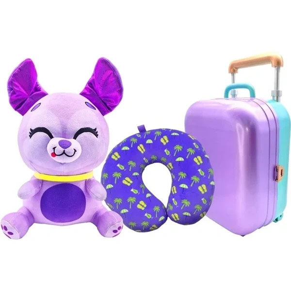 Just Toys Lovable Luggables Surprise Βαλιτσάκι με λούτρινο Lavi Stralight Dreamer & Αξεσουάρ