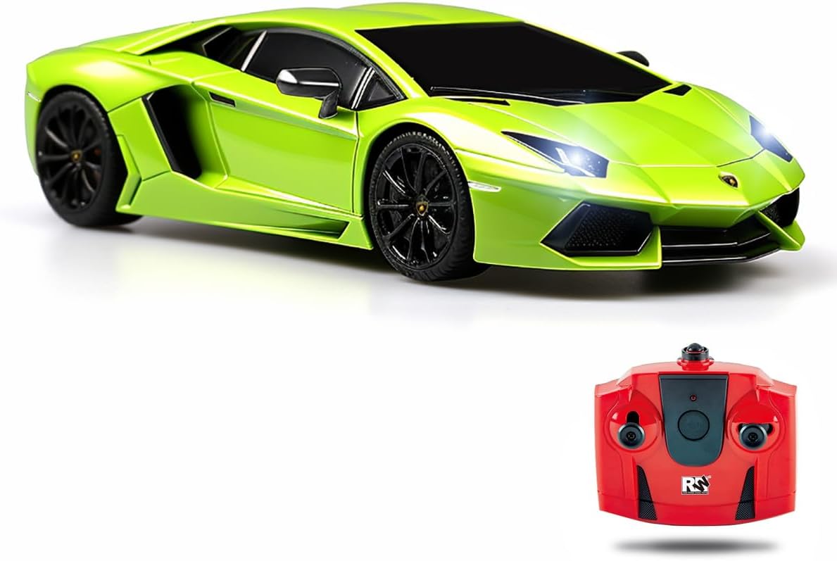 Just Toys RW Racing Street Cars 1:18 Lamborghini Adventador LP700-4 Green Neon