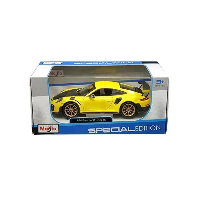 Maisto Special Edition 1:24 Porsche 911 Gt2 RS Yellow 31523