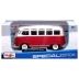 Maisto Special Edition 1:24 Volkswagen Van Samba Red 31956