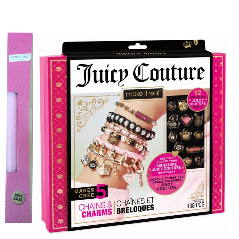 Λαμπάδα Make It Real Juicy Couture Chain & Charms 4404