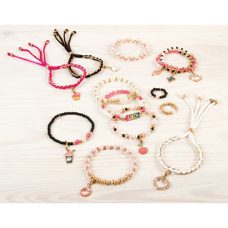 Make It Real Juicy Couture Pink & Precious Bracelets 4408