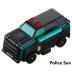 Just Toys Auldey Flip Cars Police Suv to Tanker Truck