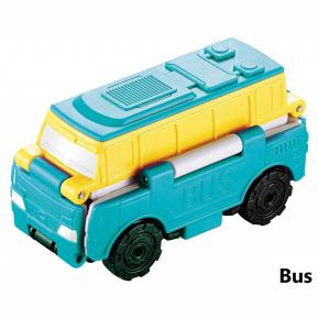 Just Toys Auldey Flip Cars Bus to Van