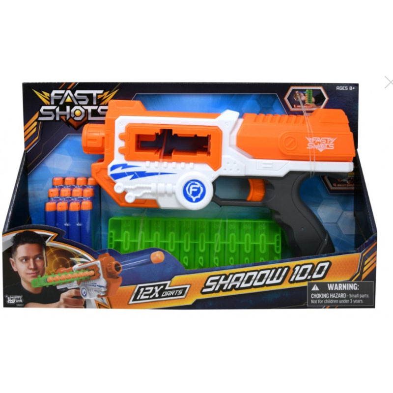 Just Toys Fast Shots Blaster Wraps Shadow 10.0 590401