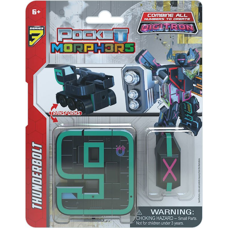 Just Toys Pocket Morphers (Morph3r5) Series 3 Thunterbolt - 9