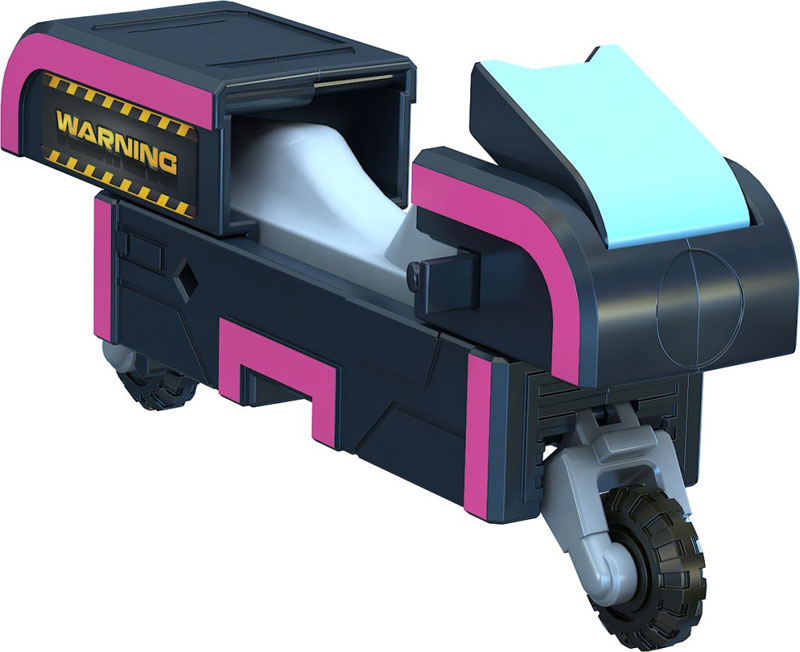 Just Toys Pocket Morphers (Morph3r5) Series 3 Sonic Cycles - 0