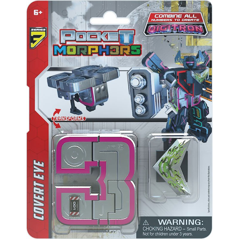 Just Toys Pocket Morphers (Morph3r5) Series 3 Coverte Eye - 3