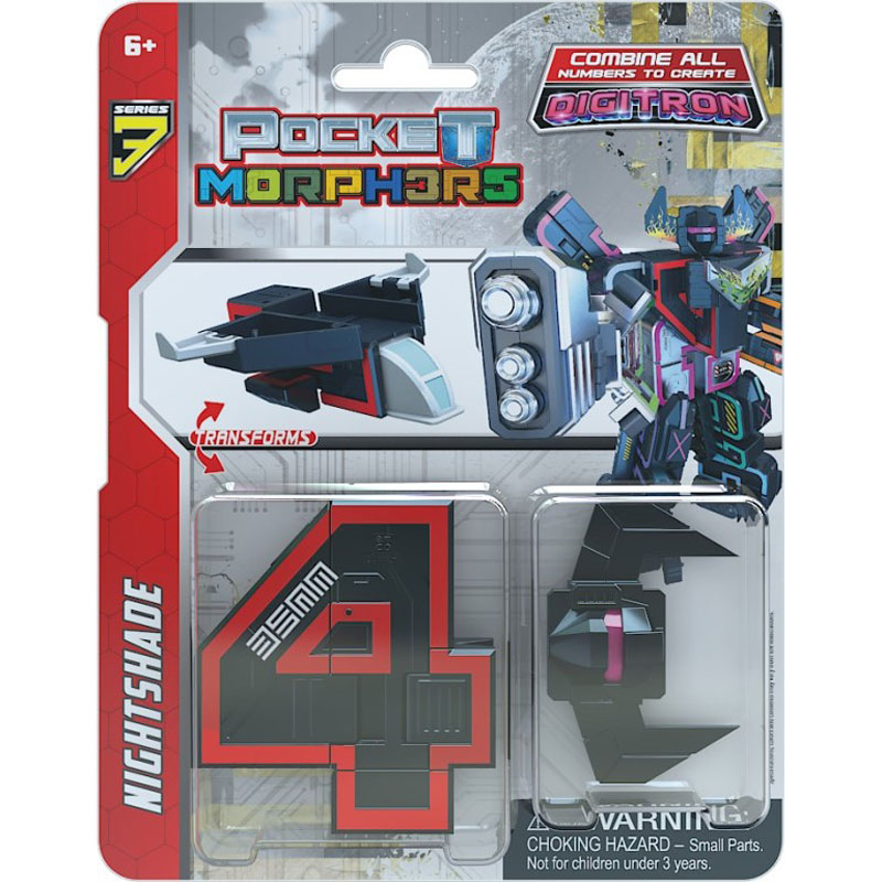 Just Toys Pocket Morphers (Morph3r5) Series 3 Nightshade - 4