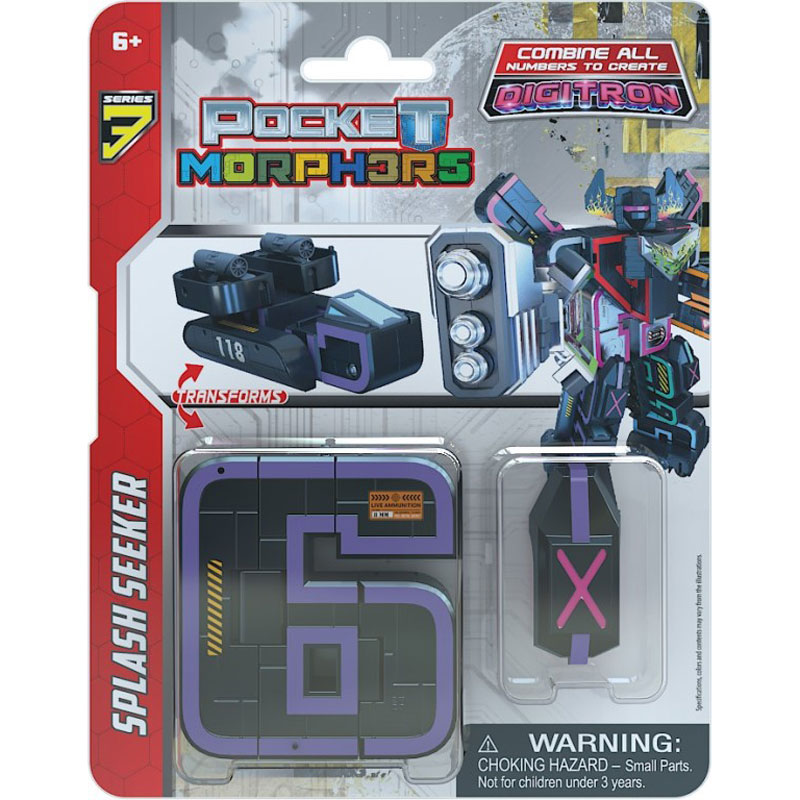 Just Toys Pocket Morphers (Morph3r5) Series 3 Splash Seeker - 6