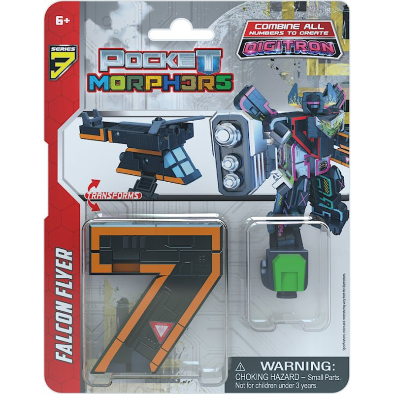 Just Toys Pocket Morphers (Morph3r5) Series 3 Falcon Flyer - 7
