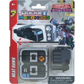 Just Toys Pocket Morphers (Morph3r5) Series 3 Heat Hawk - 8