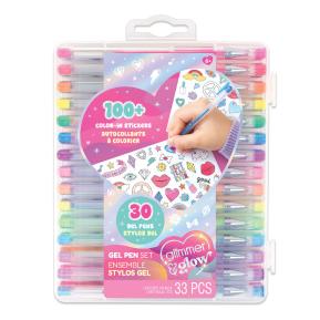 Make It Real Glimmer & Glow™ 30 Gel Pen Set 72007