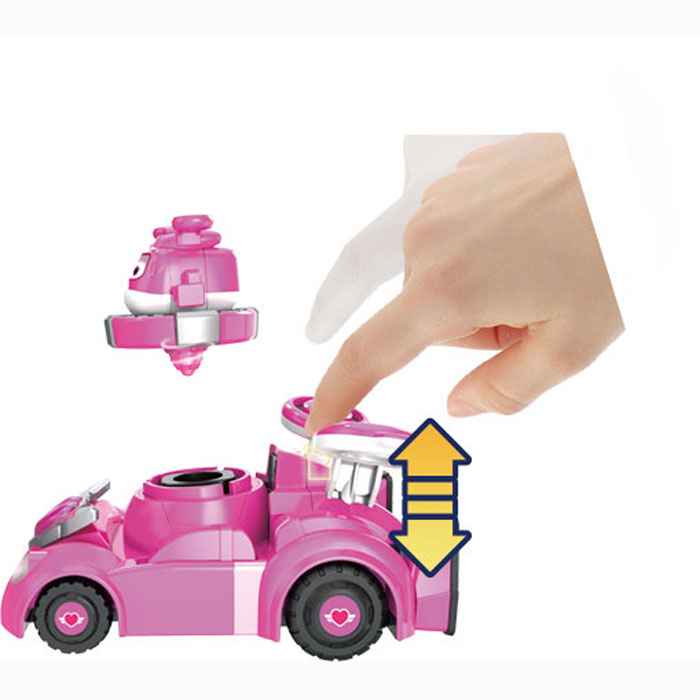 Just Toys Super Wings Super Pet Free Wheel Vehicle - Spinning Dizzy & Vehicle