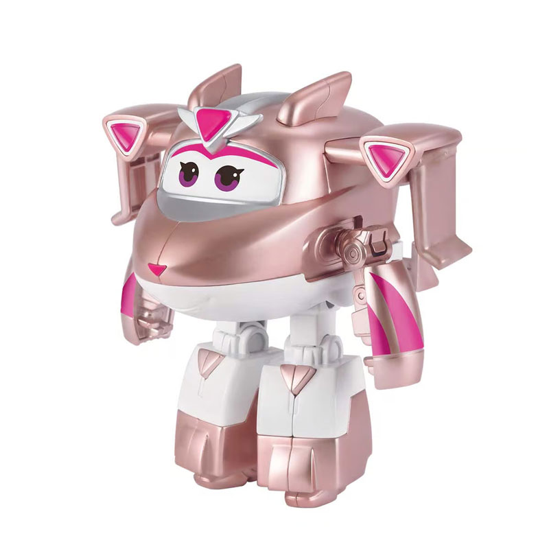 Just Toys Super Wings Electric Heroes Transforming Golden Girl 15cm