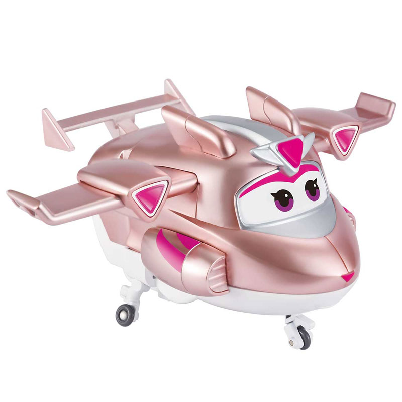 Just Toys Super Wings Electric Heroes Transforming Golden Girl 15cm