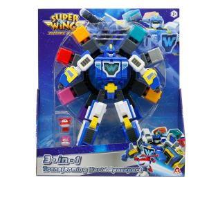 Just Toys Super Wings Electric Heroes Transforming World Spaceport 780288