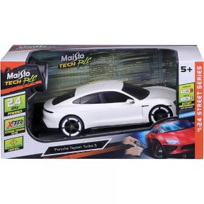 Maisto Tech Street Cars RC 1:24 Porsche Taycan Turbo S Λευκό 81528