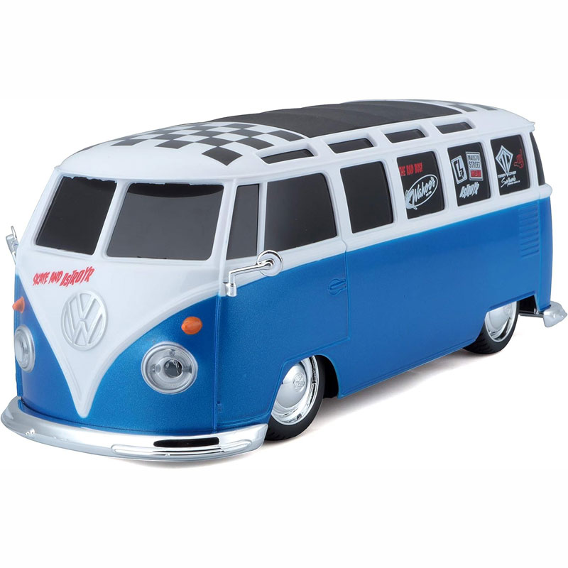 Maisto Tech Street Cars RC 1:24 Volkswagen Samba Van Μπλε 81529