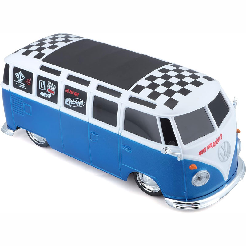 Maisto Tech Street Cars RC 1:24 Volkswagen Samba Van Μπλε 81529
