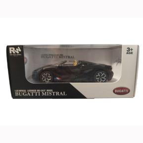 Just Toys RW Racing Cars Die Cast Buggati Mistral 1:32 8532 - Black