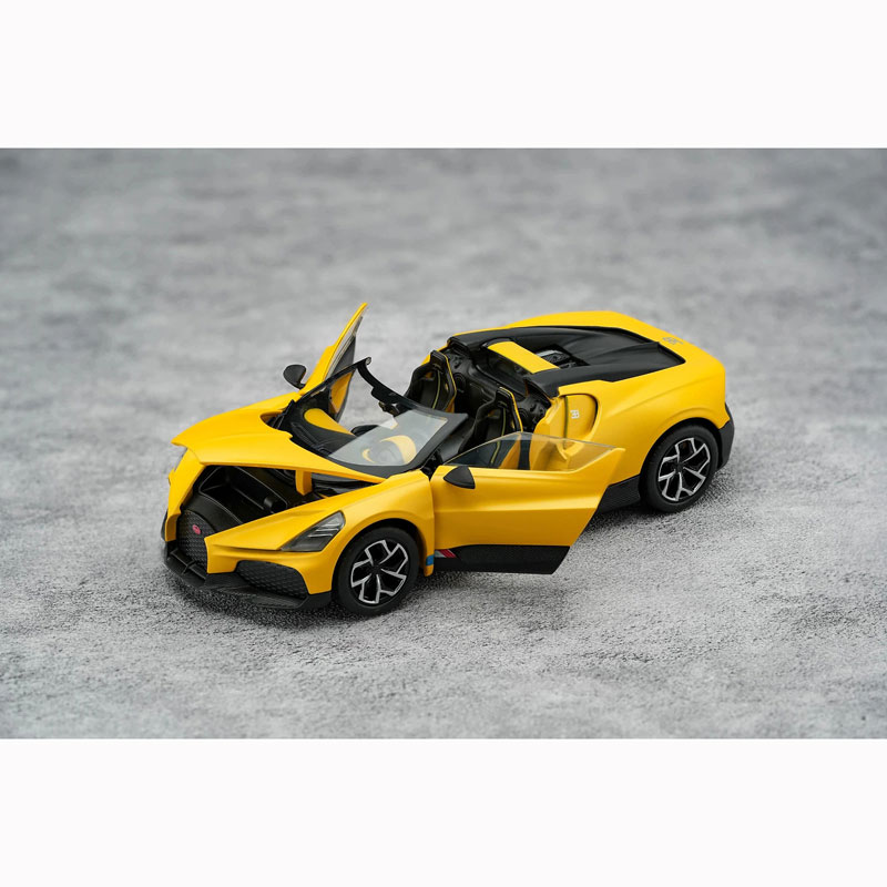 Just Toys RW Racing Cars Die Cast Buggati Mistral 1:32 8532 - Yellow