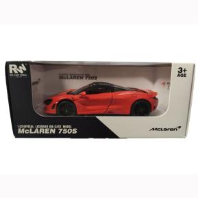 Just Toys RW Racing Cars Die Cast McLaren 750S 1:32 8832 - Orange