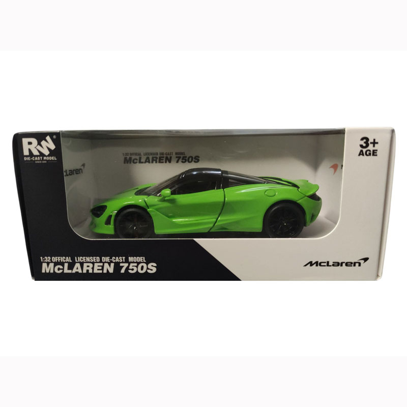 Just Toys RW Racing Cars Die Cast McLaren 750S 1:32 8832 - Neon Green