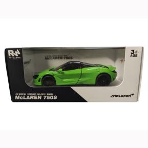Just Toys RW Racing Cars Die Cast McLaren 750S 1:32 8832 - Neon Green
