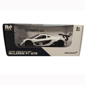 Just Toys RW Racing Cars Die Cast McLaren P1 GTR 1:32 - White