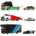 Mattel Hot Wheels Premium Νταλίκες με Αυτοκινητάκια (#65 #66 #67) FLF56SET2