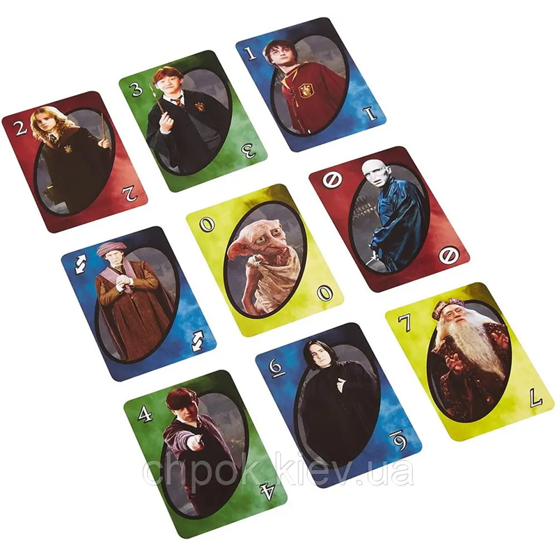 Mattel Uno Κάρτες Harry Potter FNC42