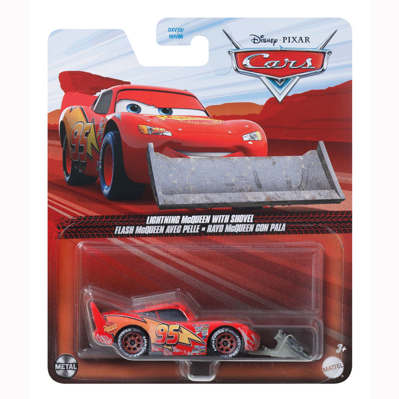 Mattel Cars DT- Lightning Mcqueen With Shovel