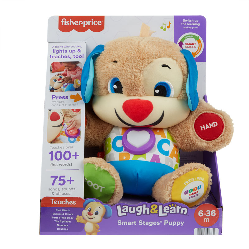 Fisher Price Εκπαιδευτικό Σκυλάκι Smart Stages FPN78