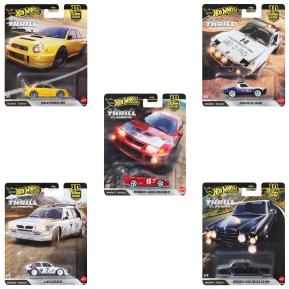 Mattel Hot Wheels Αυτοκινητάκια - Συλλεκτικά Thrill Climbers Σετ των 5 (1-5)