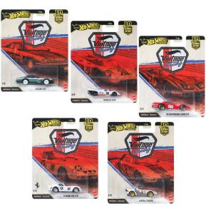 Mattel Hot Wheels Αυτοκινητάκια - Συλλεκτικά Vintage Racing Σετ των 5 (1-5)