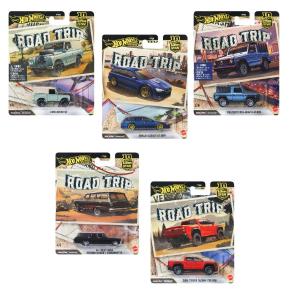 Mattel Hot Wheels Αυτοκινητάκια - Συλλεκτικά Road Trip Σετ των 5 (1-5)