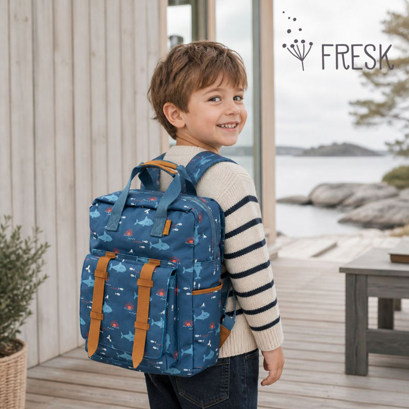 Fresk Backpack Large Shark Σακίδιο Πλάτης FR-FB940-88