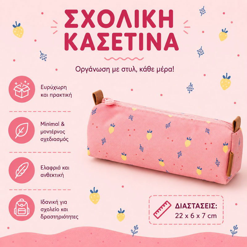 Fresk Κασετίνα Βαρελάκι Summer Fruit FR-FB980-55