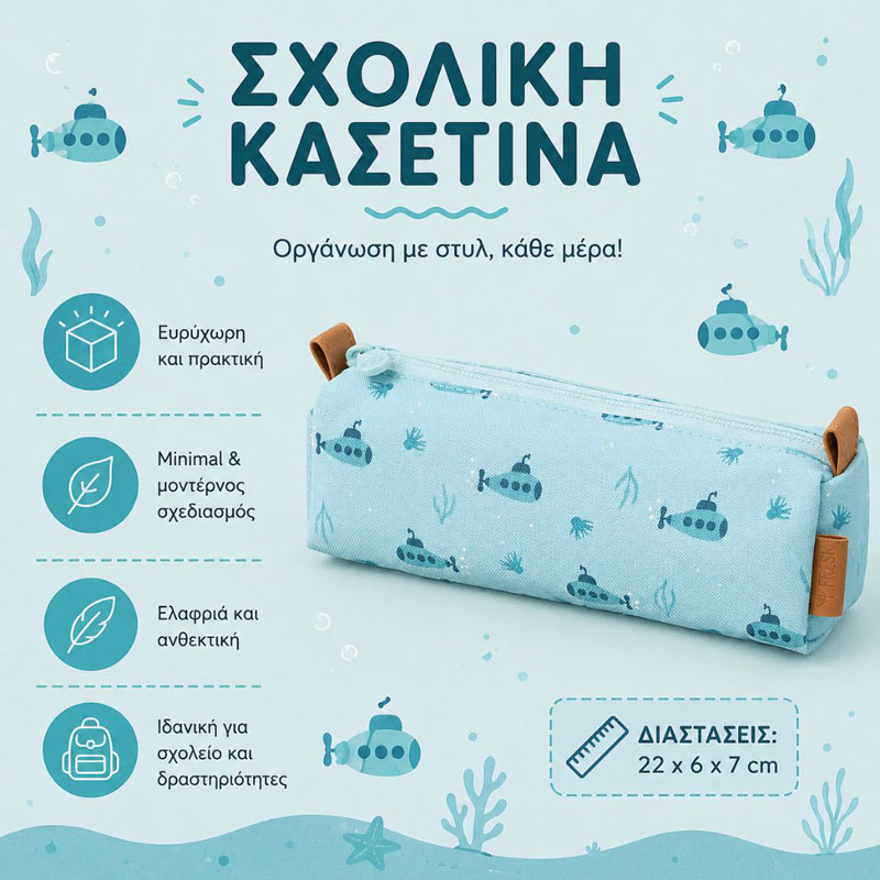 Fresk Κασετίνα Βαρελάκι Subamarine FR-FB980-72