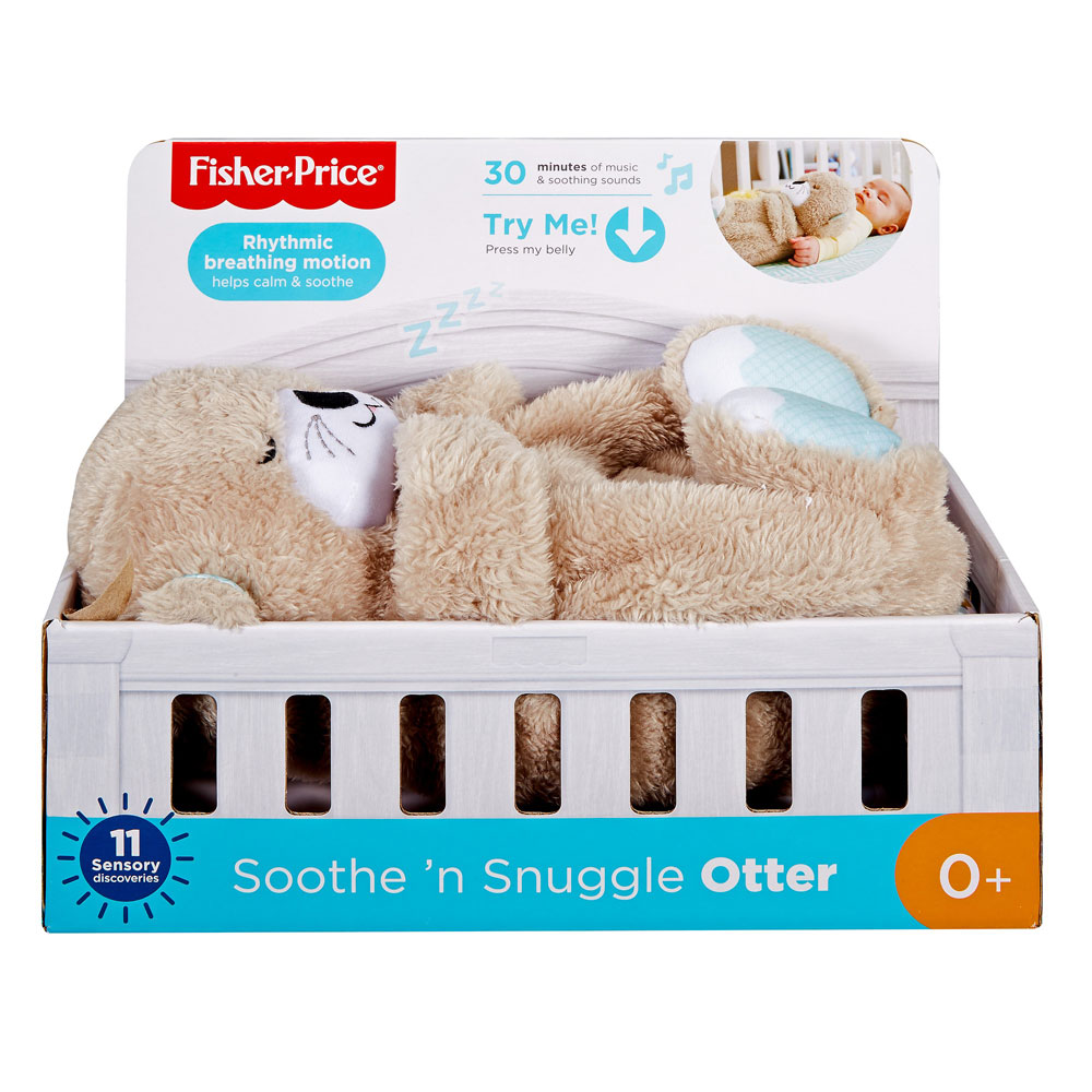 Fisher Price Μαλακή Βίδρα με Κίνηση Αναπνοής & Μουσική FXC66