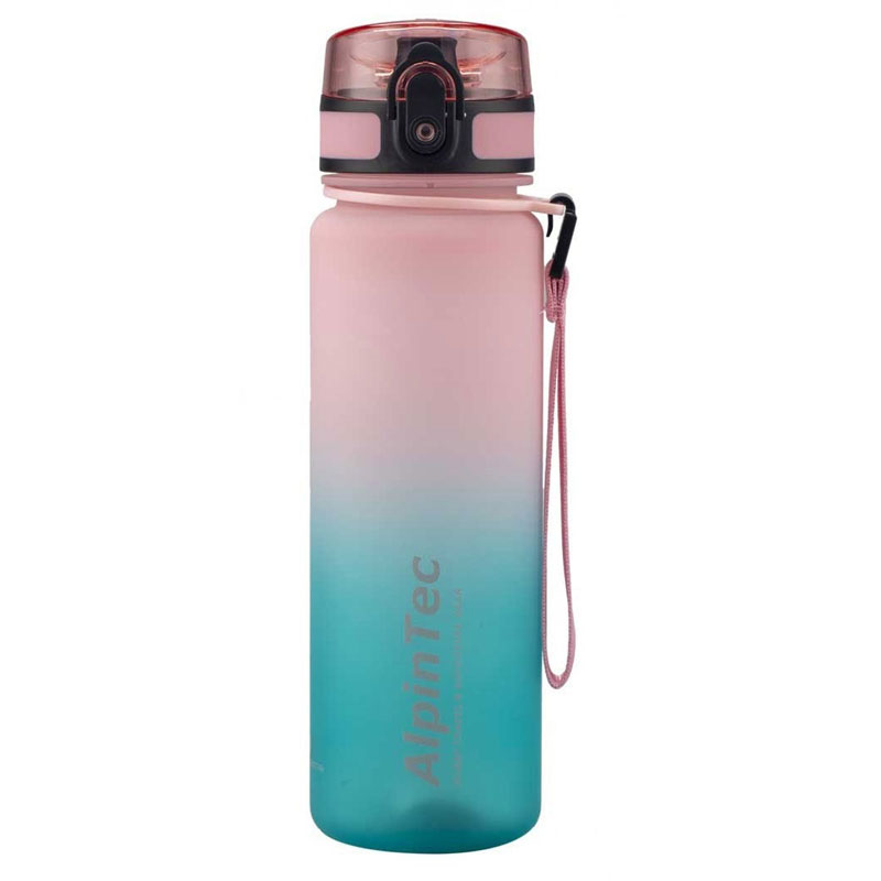 Παγούρι Tritan AlpinTec Πλαστικό 500ml Bicolour Pink Ciel G-500PKCI