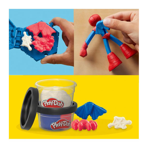 Hasbro Play-Doh Marvel Figure Spiderman Thwip Squisher