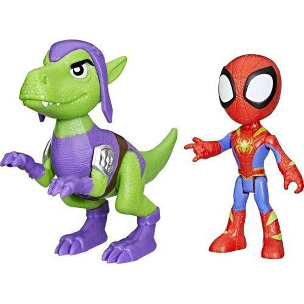 Hasbro Marvel Spidey and His Amazing Friends Dino-Webs - Spidey Goblin Raptor G0120/F9478