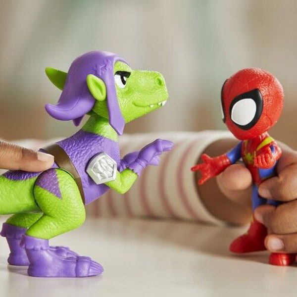 Hasbro Marvel Spidey and His Amazing Friends Dino-Webs - Spidey Goblin Raptor G0120/F9478