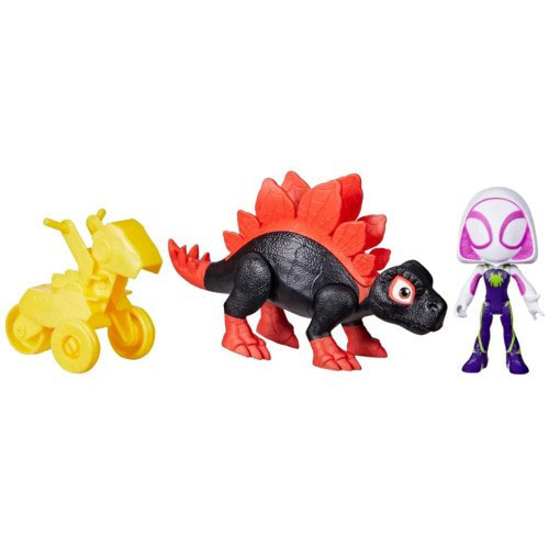 Λαμπάδα Hasbro Marvel Spidey and His Amazing Friends Spidey Hero Dino Spin & Ghost-Spider