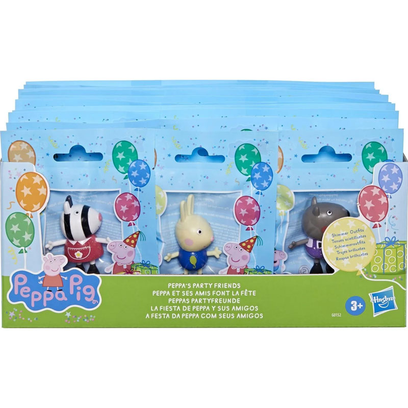 Hasbro Peppa Party Friends 6cm - Σχέδια G0152